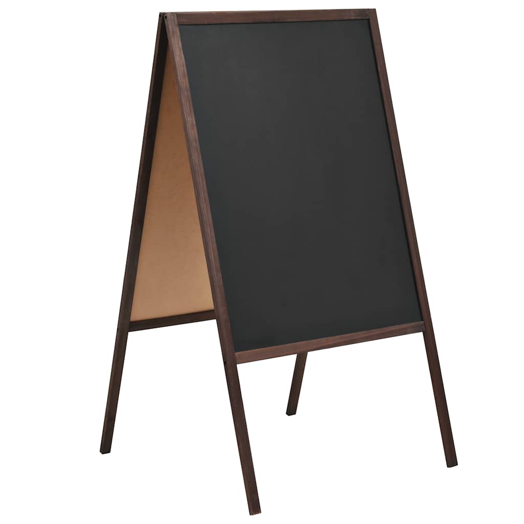 Vidaxl Dockeboard a doppio lato distaccato da 60x80 cm in legno di cedro
