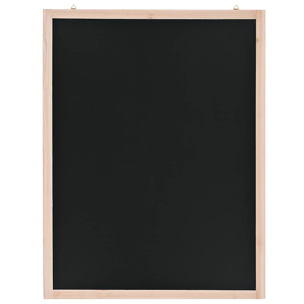 Vidaxl Chalkboard per il muro 60x80 cm legno di cedro