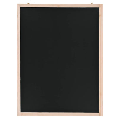 Vidaxl Chalkboard per il muro 60x80 cm legno di cedro