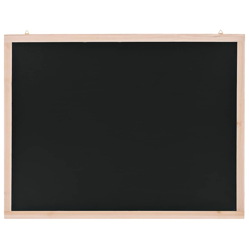Vidaxl Chalkboard per il muro 60x80 cm legno di cedro