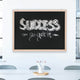Vidaxl Chalkboard per il muro 60x80 cm legno di cedro