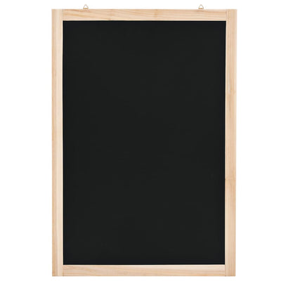 Vidaxl Chalkboard per il muro 40x60 cm in legno di cedro