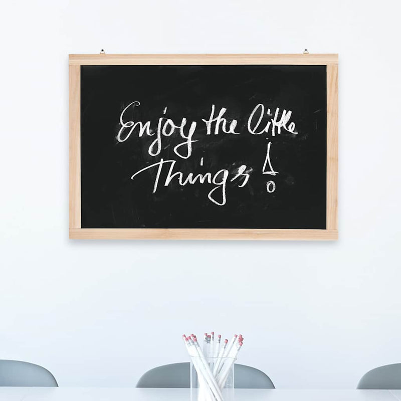 Vidaxl Chalkboard per il muro 40x60 cm in legno di cedro