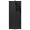 Vidaxl Hombrellone Hombrellone Stone Steel Black