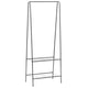 Rack per abbigliamento vidaxl 59x35x150 cm nero