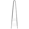 Rack per abbigliamento vidaxl 59x35x150 cm nero