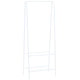 Rack per abbigliamento vidaxl 59x35x150 cm bianco