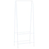 Rack per abbigliamento vidaxl 59x35x150 cm bianco