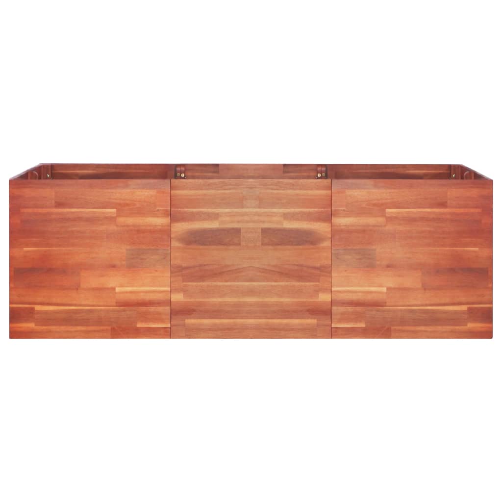 Vidaxl Planter recaudó 150x100x50 cm Acaciahout