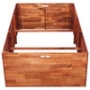 Vidaxl Planter recaudó 150x100x50 cm Acaciahout
