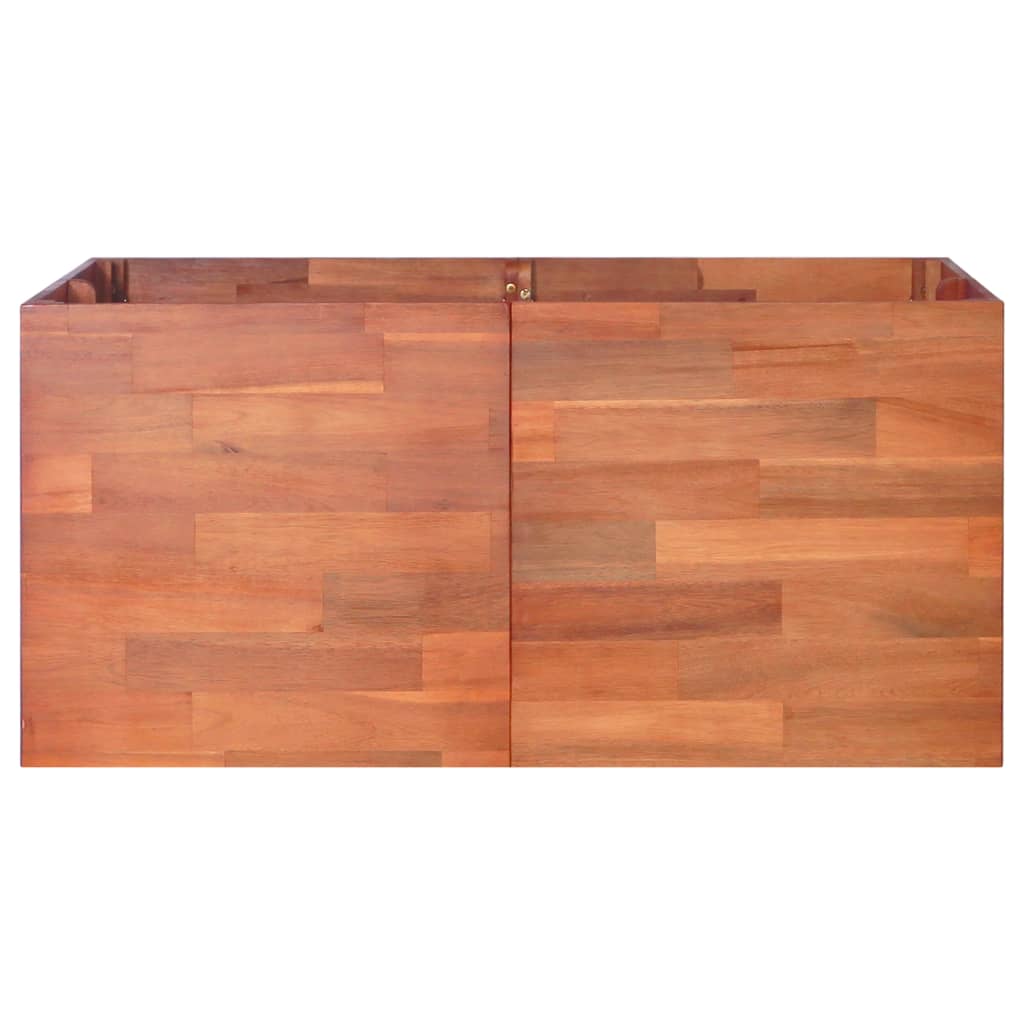 Vidaxl Planning Box recaudada 100x100x50 cm acacia madera