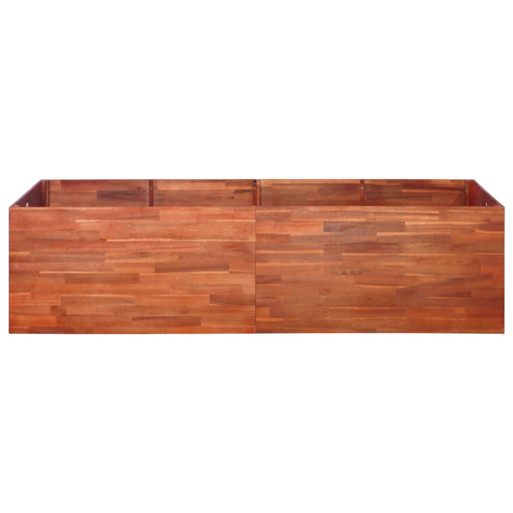 Vidaxl Planter recaudado 200x50x50 cm Acaciahout