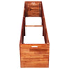 Vidaxl Planter recaudado 200x50x50 cm Acaciahout