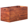 Plantador Vidaxl elevado 100x50x50 cm acacia madera