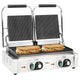 Vidaxl Panini Grill Double Grooved 3600 W 57x30.5x20 cm