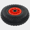 Vidaxl steekwagenwielen 2 st 3,00-4 (245x82) rubber