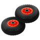 Vidaxl Hand Truck Wheels 3.00-4 (260x85) Solid PU 2 PCS