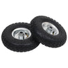 Vidaxl Hand Truck Wheels 4.10 3.50-4 (260x83) Caucho 2 PCS
