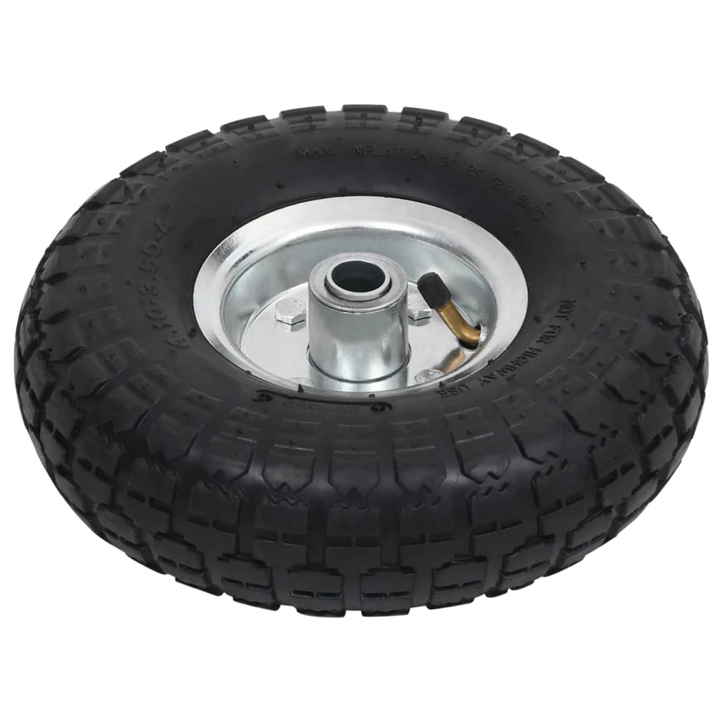 Ruote per camion a mano Vidaxl 4.10 3.50-4 (260x83) di gomma 4 pezzi