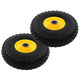 Vidaxl Hand Truck Wheels 3.00-4 (260x85) Solid PU 2 PCS