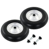 Vidaxl Wheelbarwarw Wheels con assi 4,00-8 390 mm Solido PU 2 STS