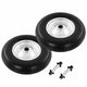 Vidaxl Wheelbarwarw Wheels con assi 4,00-8 390 mm Solido PU 2 STS
