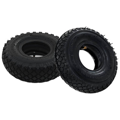 Vidaxl Tyres Tubi interni per camion a mano 3.00-4 260x85 gomma 2 pezzi