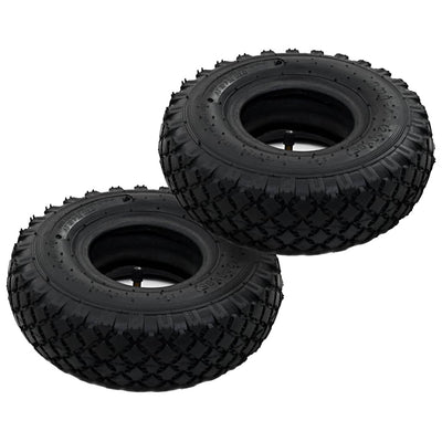 Vidaxl Tyres Tubi interni per camion a mano 3.00-4 260x85 gomma 2 pezzi