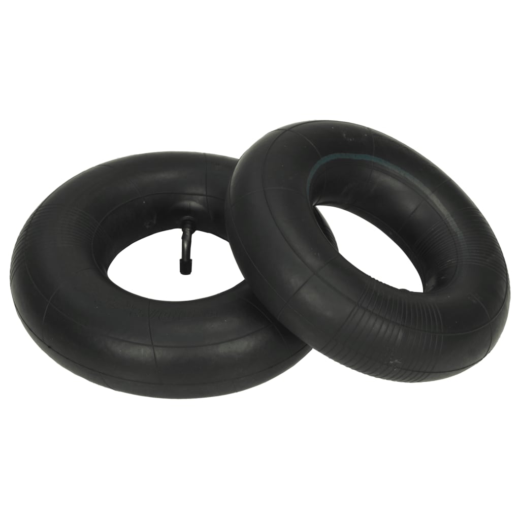 Vidaxl Tubi interni per ruote per camion a mano 3.00-4 260x85 gomma 4 pezzi
