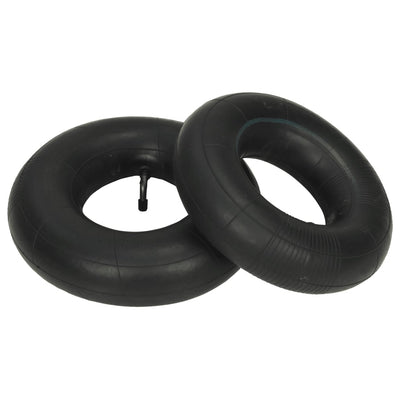 Vidaxl Tubi interni per ruote per camion a mano 3.00-4 260x85 gomma 4 pezzi