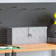 Vidaxl Box 48.5x14x20 cm de color plateado