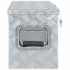Vidaxl aluminium kist 61,5x26,5x30 cm zilverkleurig