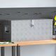 Vidaxl Box 76.5x26.5x33 cm de color plateado