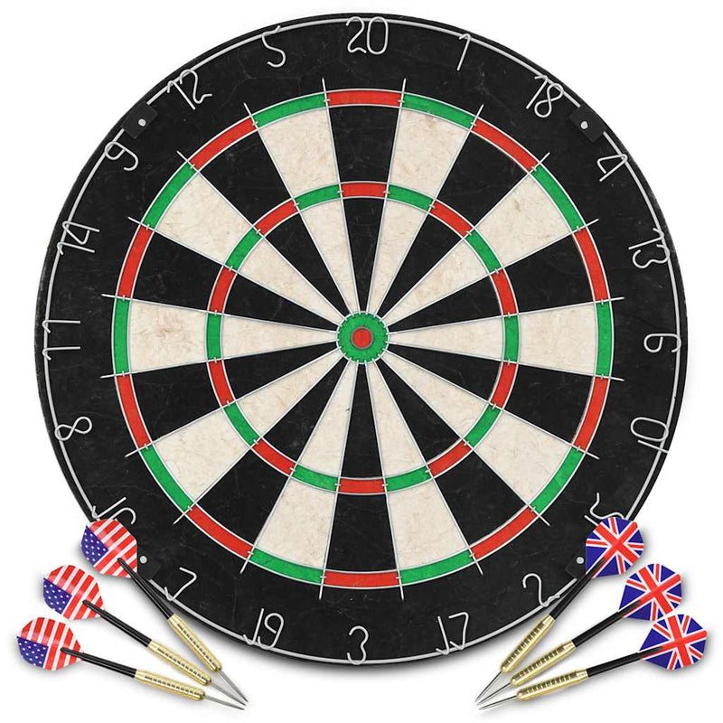 Vidaxl Dartboard Professional con 6 freccette sisal