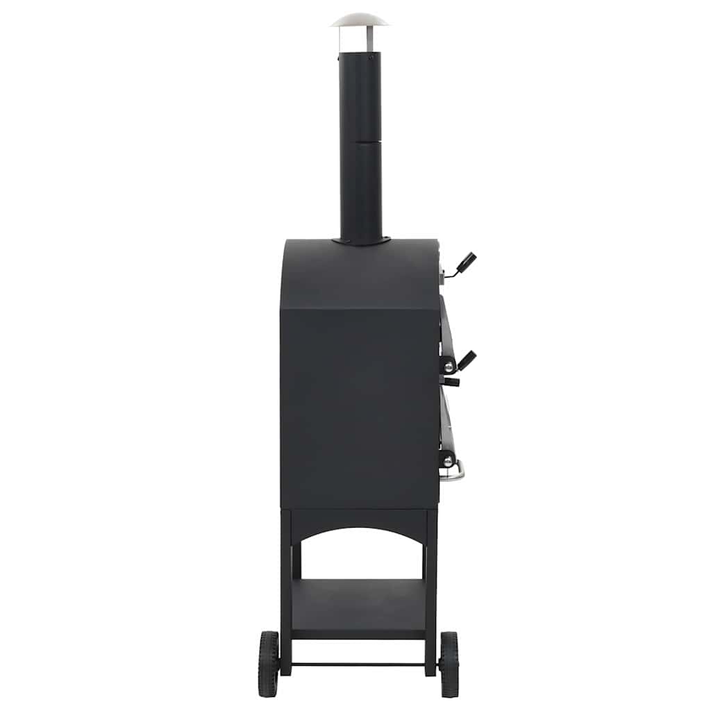 Vidaxl Pizza Forno su carbone con pietra per pizza in terracotta