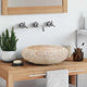 Lavabo Vidaxx 40x12 cm marmo crema