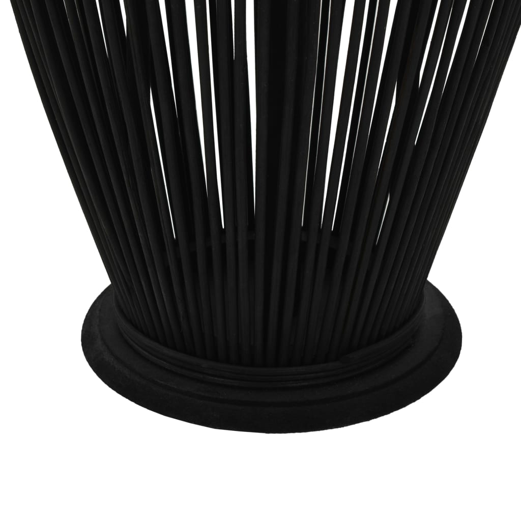 Porta di lanterna Vidaxl appeso a 95 cm Bamboo nero