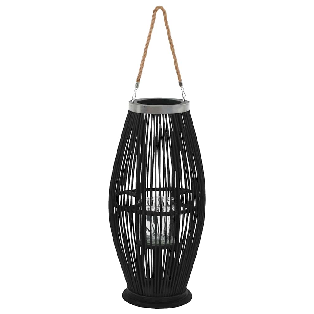 Vidaxl Linterner Holder colgando 60 cm de bambú negro