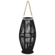 Vidaxl Linterner Holder colgando 60 cm de bambú negro