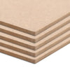 Vidaxl MDF piastre rettangolare 120x60 cm 2,5 mm 5 m