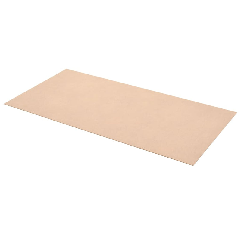 Vidaxl MDF piastre rettangolare 120x60 cm 2,5 mm 10 m