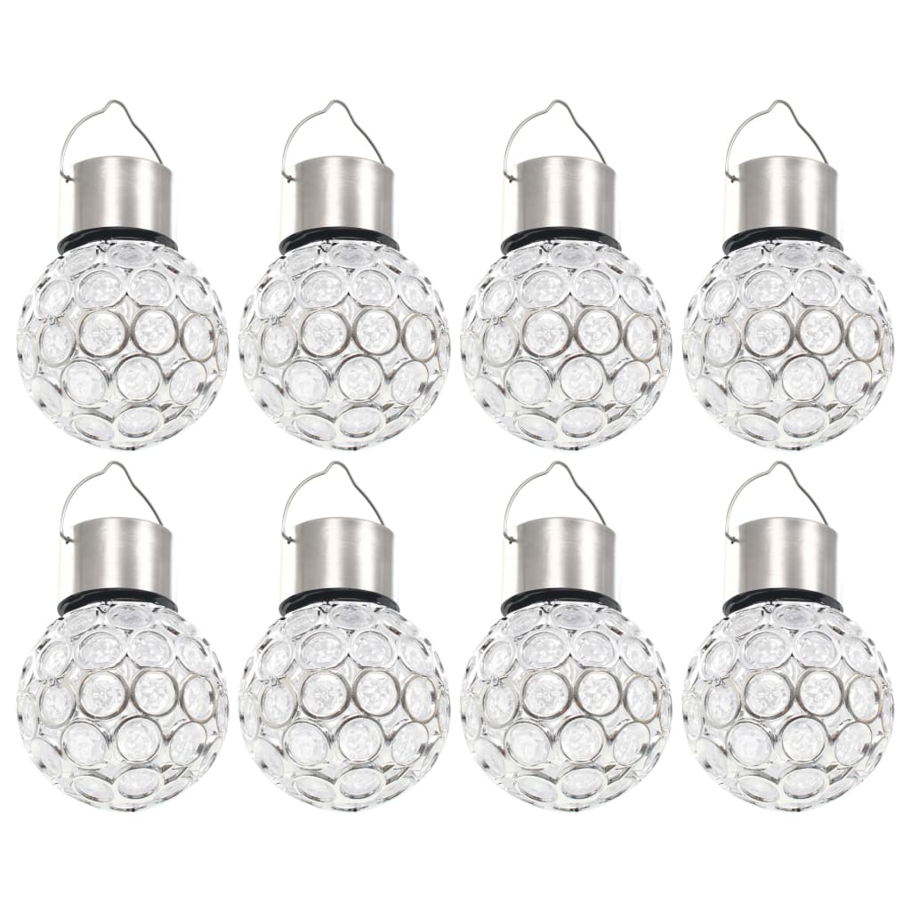 Vidaxl SolarLamp Hanging 8 ST LED RGB