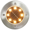 Vidaxl grondlampen 8 st solar led warmwit