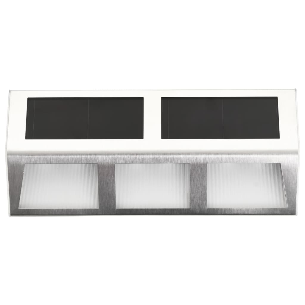 VidaXL Solarlampen 4 st LED warmwit