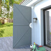 Paravento pieghevole Vidaxx 300x150 cm grigio