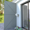 Paravento pieghevole Vidaxx 400x200 cm grigio