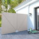 Vidaxl terrasscherm inklapbaar 300x200 cm crème