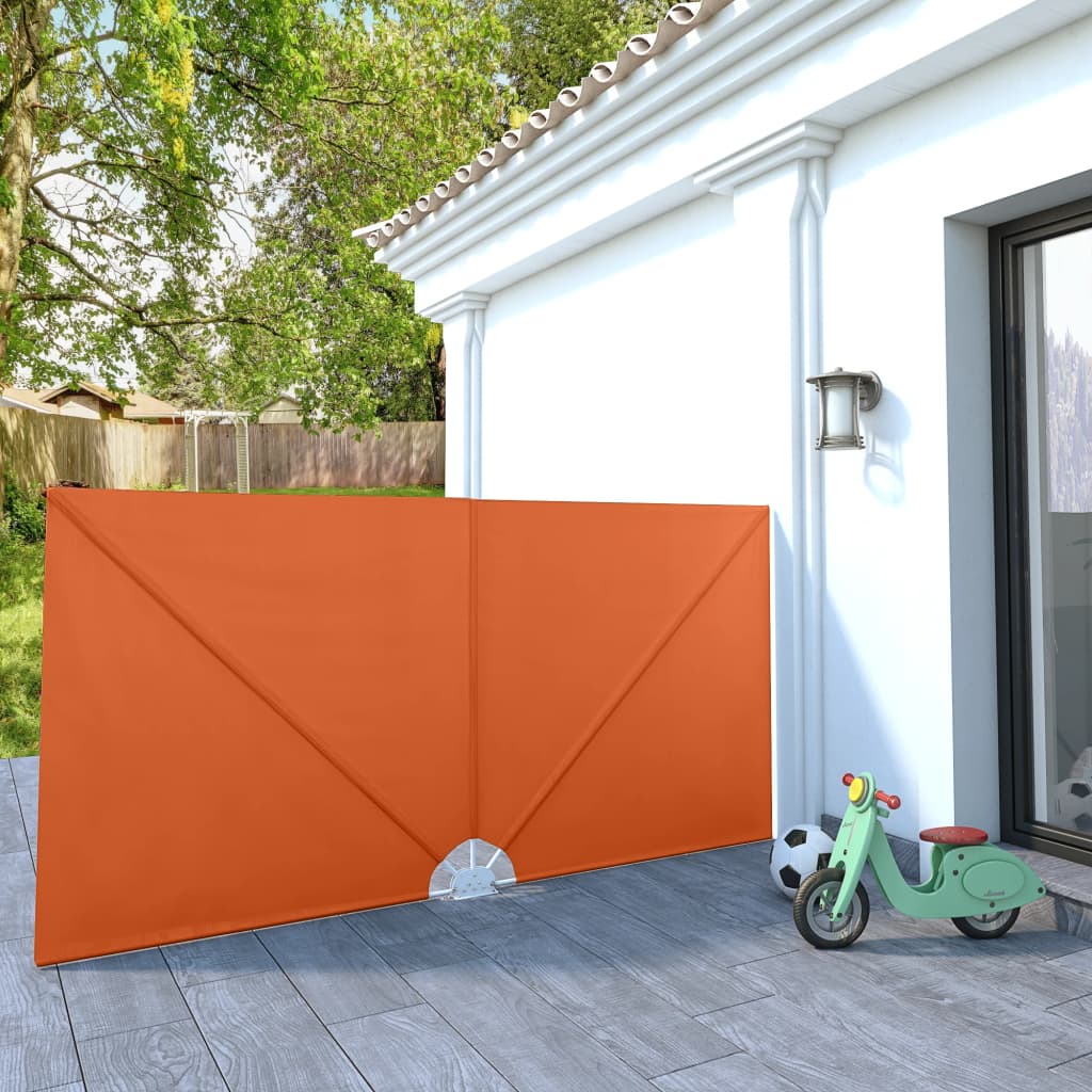 Vidaxl terrasscherm inklapbaar 300x150 cm terracottakleurig