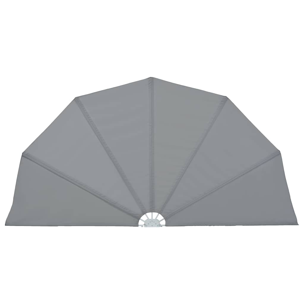 Vidaxx biombo de terraza plegable 200 cm gris