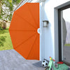 Vidaxl terrasscherm inklapbaar 160 cm terracottakleurig